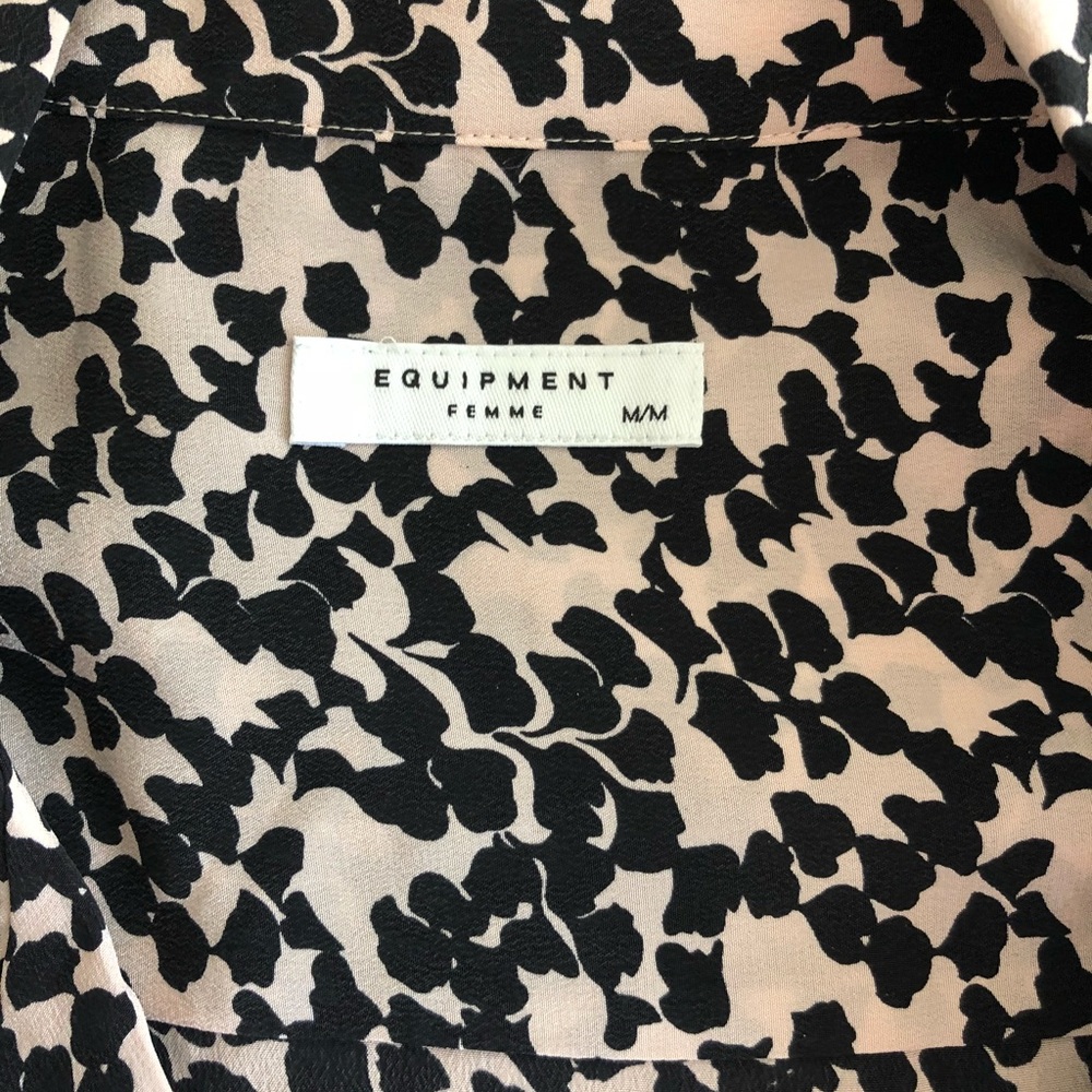 Equipment Femme Adalyn silk floral leaf Medium